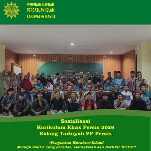 PD Persis Garut Sukses Gelar Sosialisasi Kurikulum Khas Persis 2026